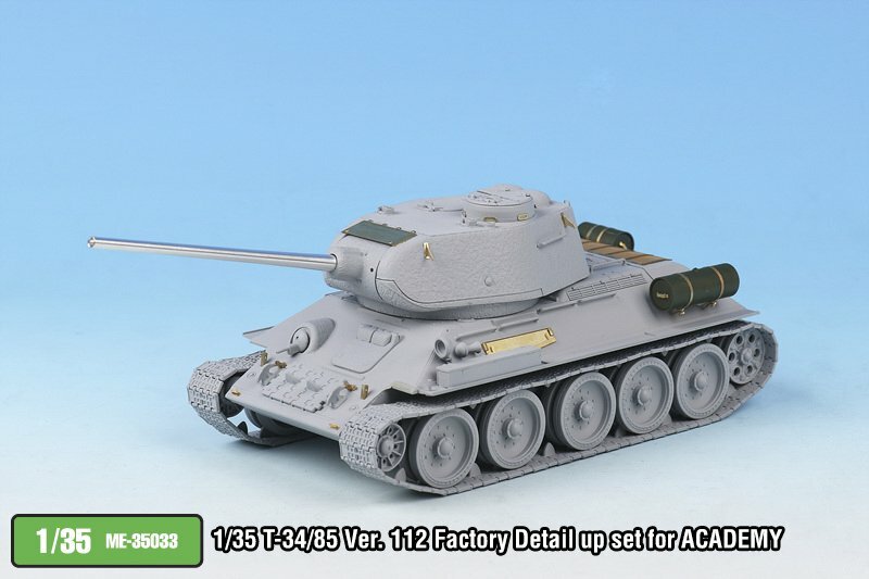 1/35 T-34/85 112 Factory  Detail Up Set For Academy, Free Shipping By Air 