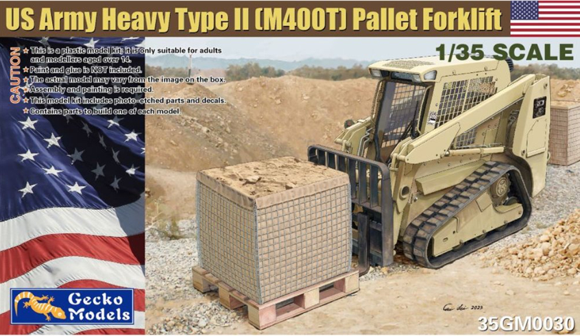 1/35 US Army Heavy Type II (M400T) Pallet Forklift, Free Shipping By Air