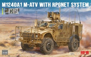  <font color=blue>1/35 U.S. MRAP M1240A1 MATV w/RPG Net w/Full Interior, Free Shipping By Air