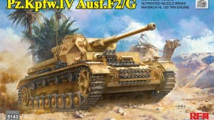  <font color=blue>1/35 Panzer IV Ausf.F2/G w/Engine & Workable Tracks, Free Shipping By Air