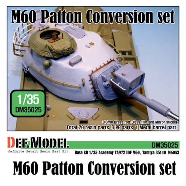 1/35 M60 Patton Conversion Set, Free Shipping By Air