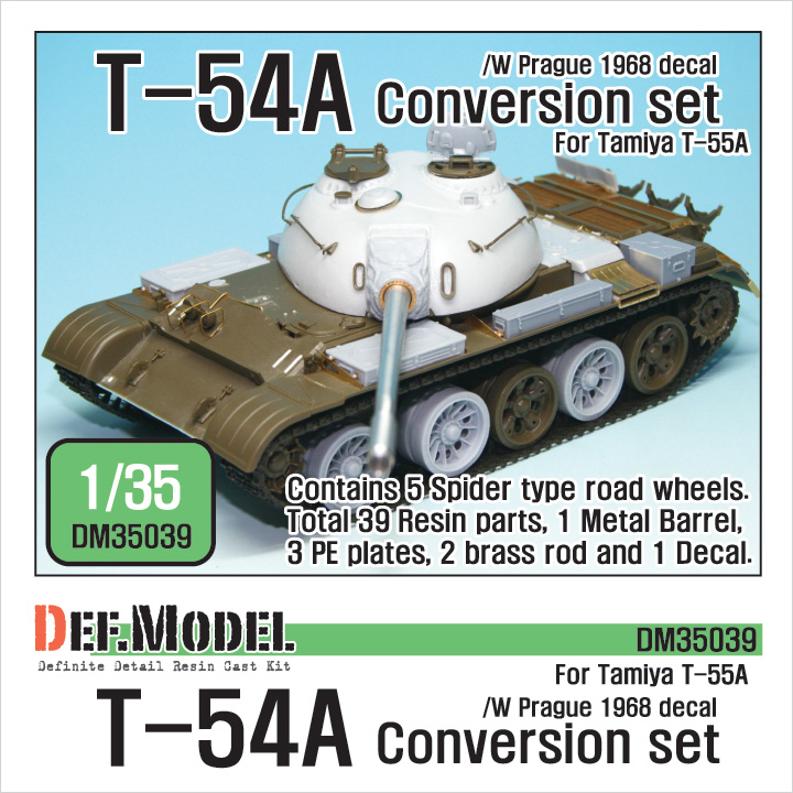 1/35 T-54A Conversion Set, Free Shipping By Air