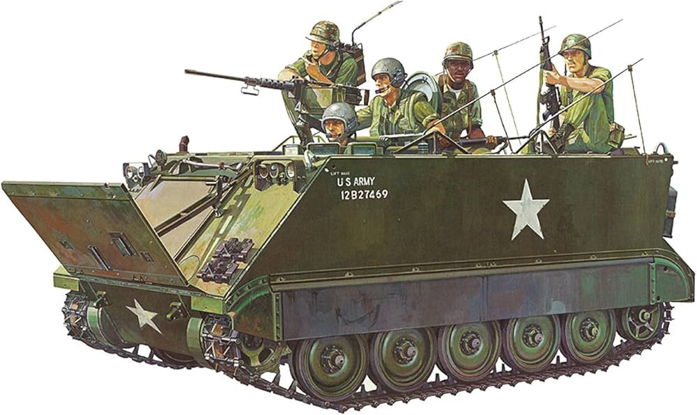 <font color=Blue>1/35 U.S. M113 Armored Personnel Carrier, Free Shipping By Air