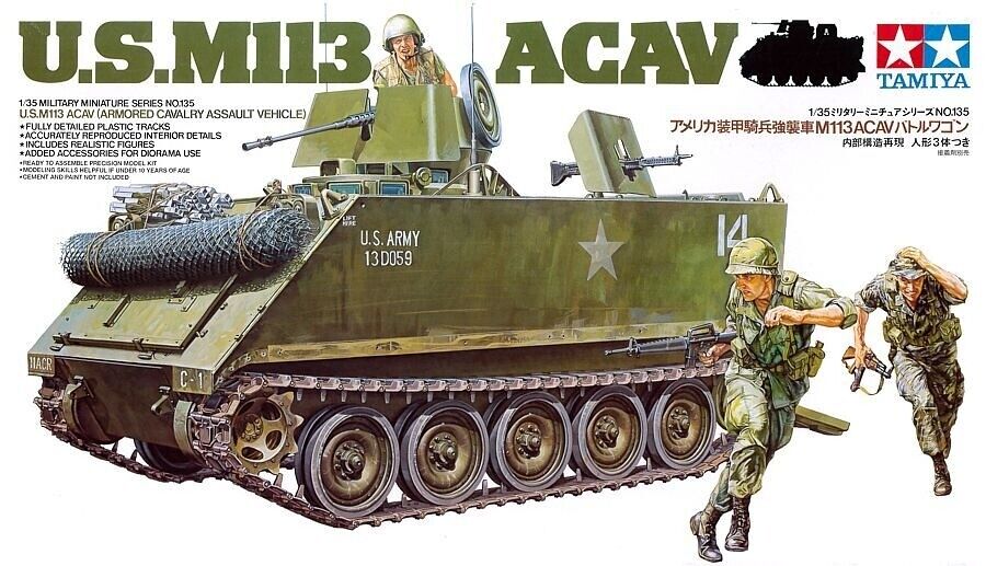 <font color=Blue>1/35 U.S. M113 ACAV, Free Shipping By Air-copy