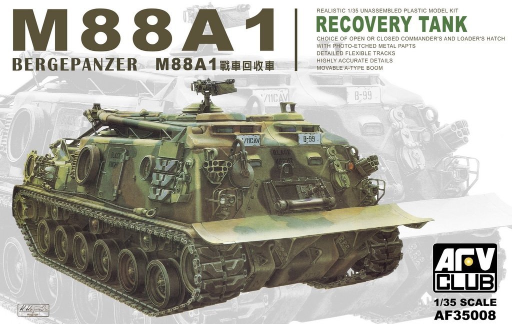 <font color=blue>1/35 M88A1 Recovery Tank, Free Shipping By Air