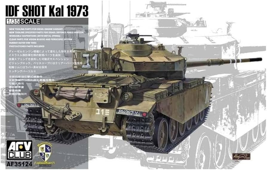 <font color=blue>1/35 IDF SHOT Kal 1973, Free Shipping By Air