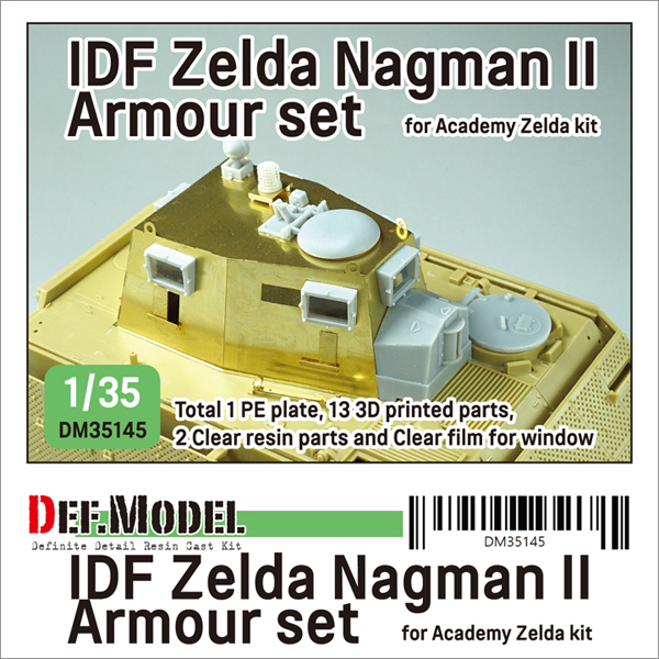 1/35 IDF Zelda Nagman II  Armour Set, Free Shipping By Air