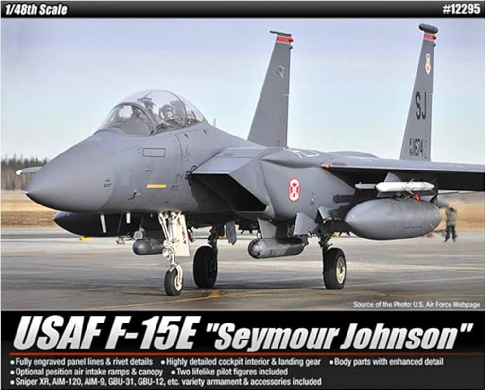 1/48 USAF F-15E , Free Shipping By Air
