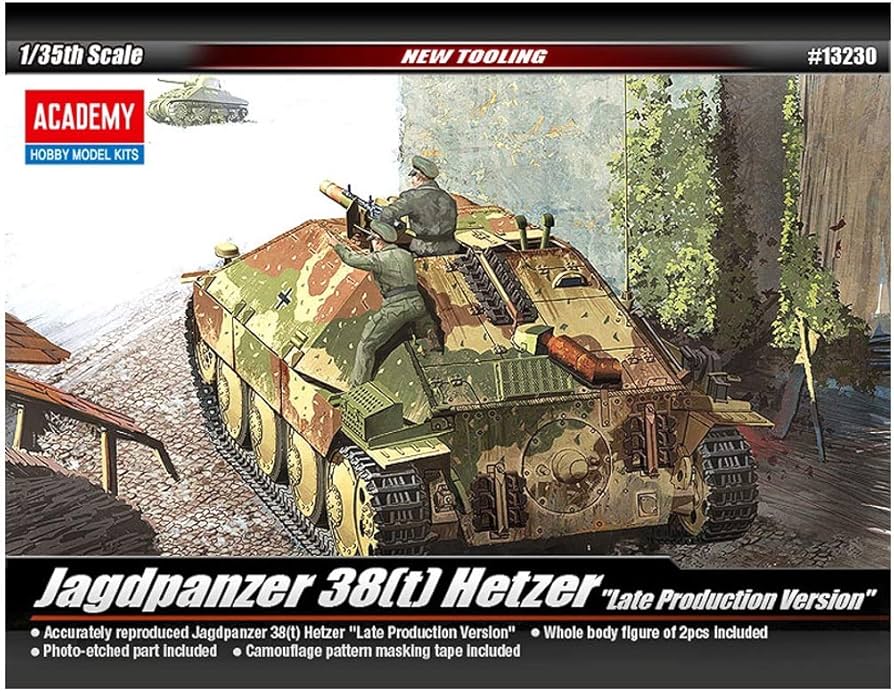 1/35 German Jagdpanzer 38(t) Hetzer 