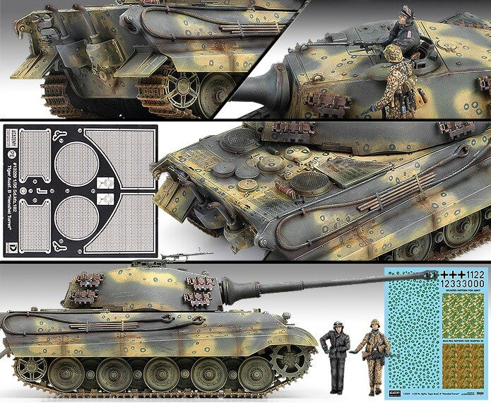 1/35 German King Tiger w/2 Figures  "Last Production" : AC13229