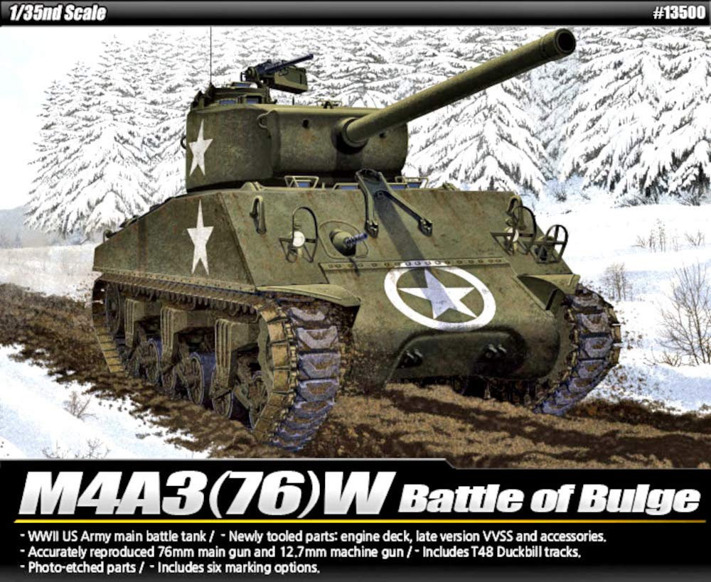 1/35 U.S. M4A3(76)W Battle of Bulge : AC13500