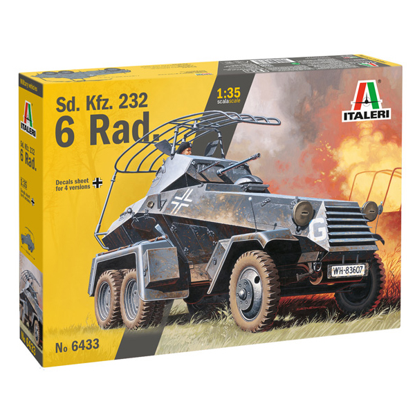 1/35 German Sd.Kfz.232 6 RAD :ITA^443
