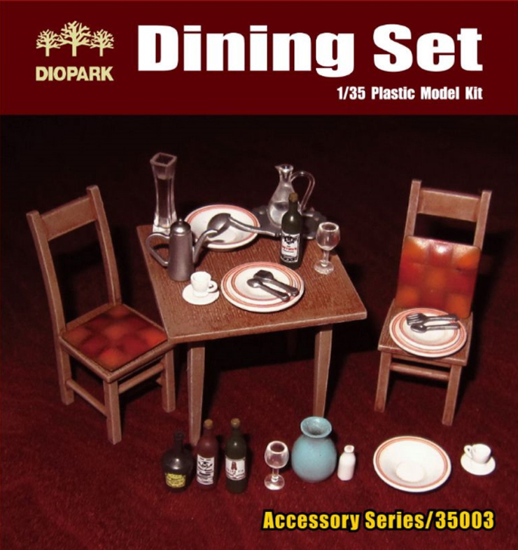 1/35 Dining Set, Free Shipping By Air-copy