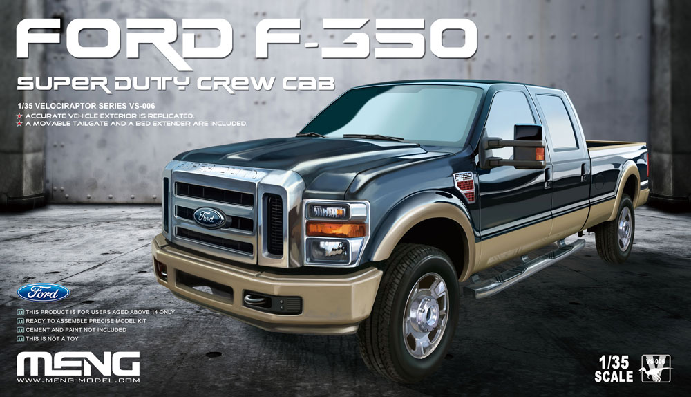 <font color=blue>1/35 Ford F-350, Free Shipping By Air