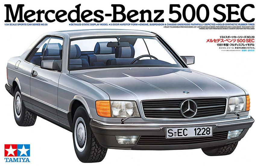 1/24 MERCEDES BENZ 500SEC :TA24029