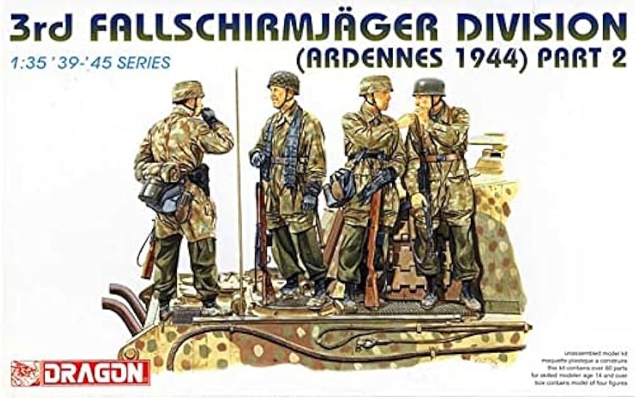 1/35 3rd Fallschirmjager Division, Free Shipping By Air