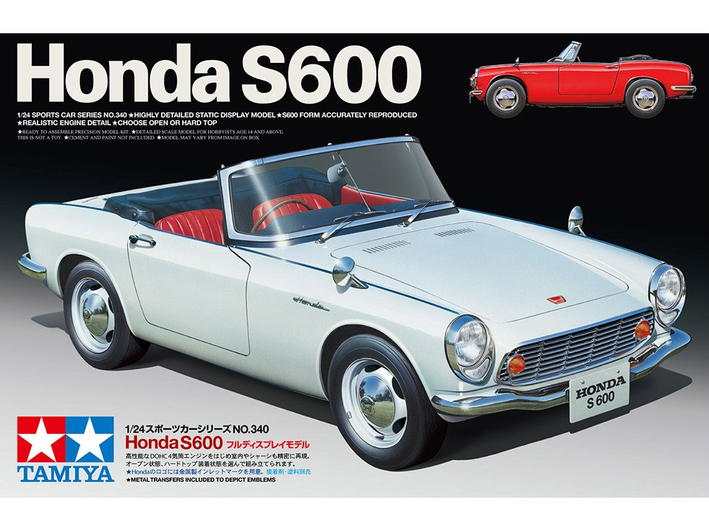 1/24 HONDA S600 :TA24340