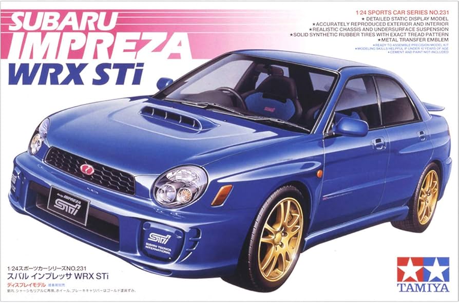 1/24 SUBARU IMPREZA WRX STi :TA24231