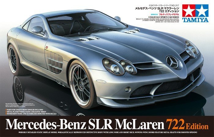 1/24 MERCEDES-BEBZ SLR McLaren  722 Edition :TA24290