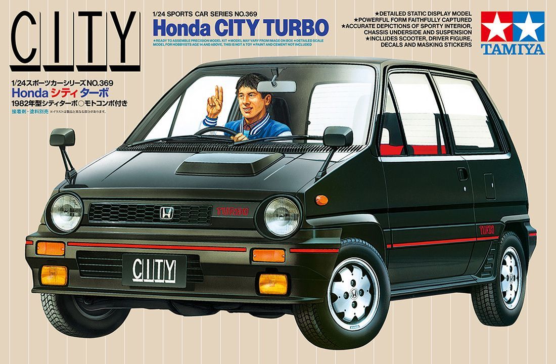 1/24 HONDA CITY TURBO :TA24369