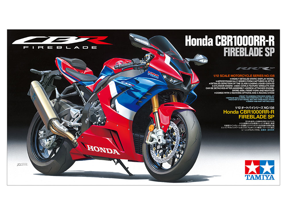 1/12 Honda CBR1000RR-R,Free Shipping By Air :TA14138