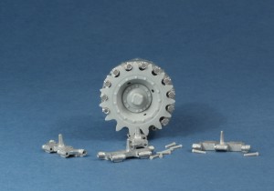  <font color=blue> 1/35 Workable metal tracks for Russian 2S3 ACACIA Self-Propelled Howitzer, Free Shipping By Air 