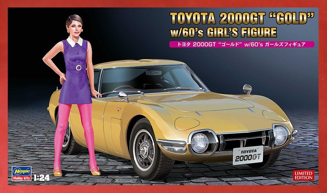 <font color=blue> 1/24 Toyota  2000GT 