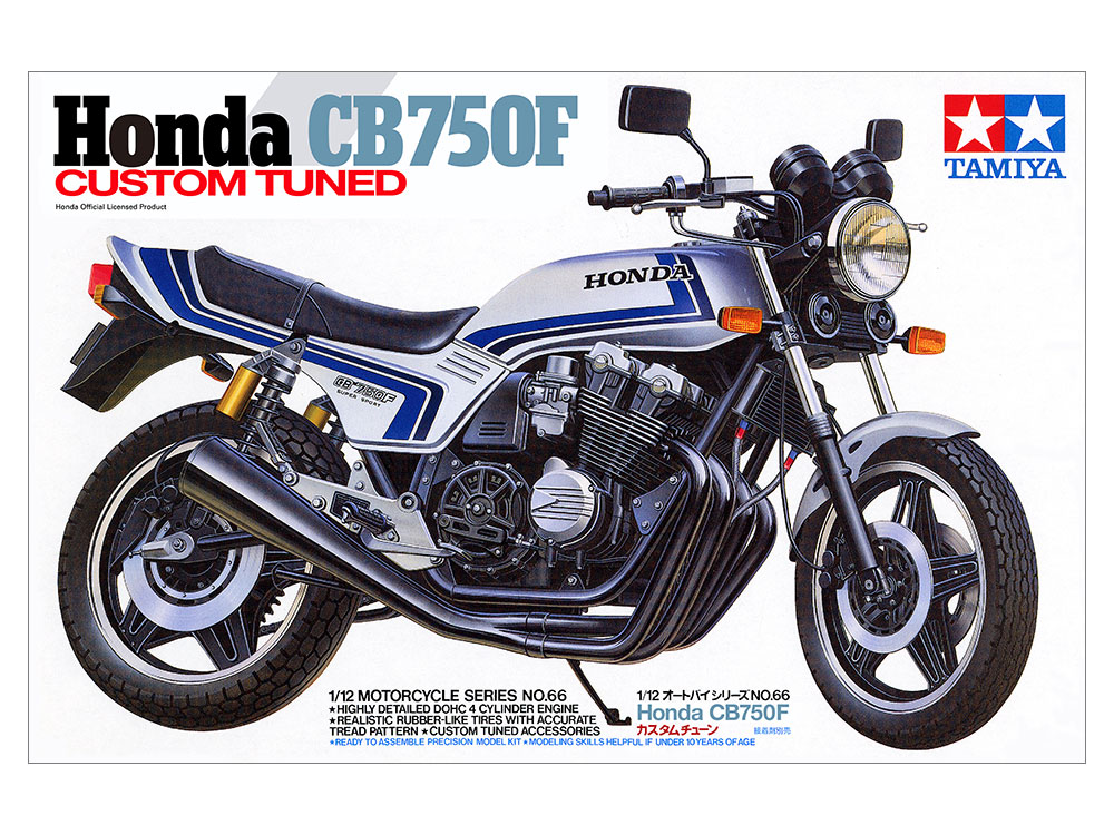 1/12 HONDA CB750F, Free Shipping By Air :TA14066