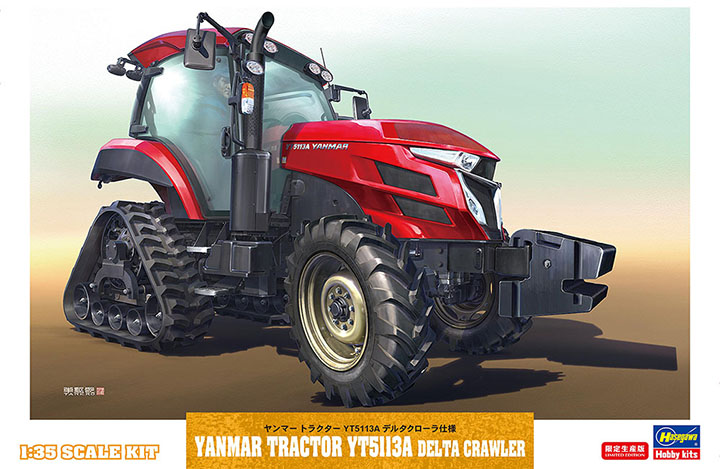 <font color=blue> 1/35 Yanmar Tractor YT5113A Delta Crawler
