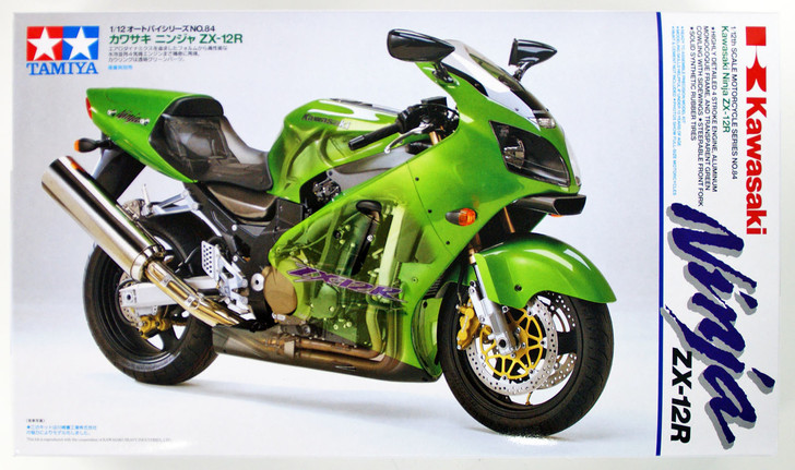 1/12 KAWASAKI NINJA ZX-12R, Free Shipping By Air :TA14084