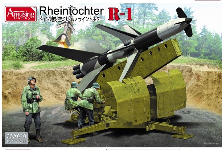 <font color=blue>1/35 German Rheintochter R-1, Free Shipping By Air