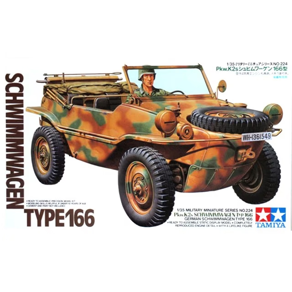 1/35 German Schwimmwagen Type 166 :TA35224