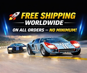 <font color=blue>1/24 FORD GT40, Free  Shipping By Air