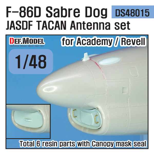 1/48 F-86D Sabre Dog JASDF TACAN Antenna Set, Free Shipping By Air