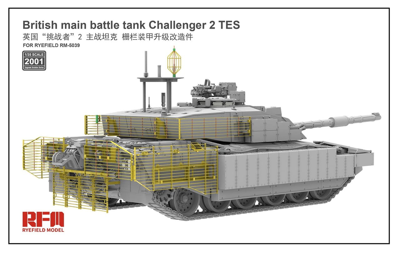  <font color=blue>1/35 Upgrade  For Challenger 2 TES, Free Shipping By Air