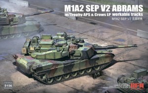  <font color=blue>1/35 M1A2 SEPV2 ABRAMS w/Trophy APS & Crows</font>