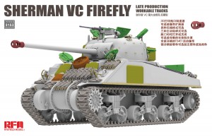  <font color=blue>1/35 Sherman VC Firefly Late Production w/Workable Track</font> 