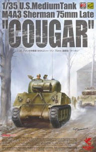 <font color=blue>1/35 USM4A3 Sherman 75mm Late "COUGAR" Pre-order Discount: August 5 - August 31</font> 
